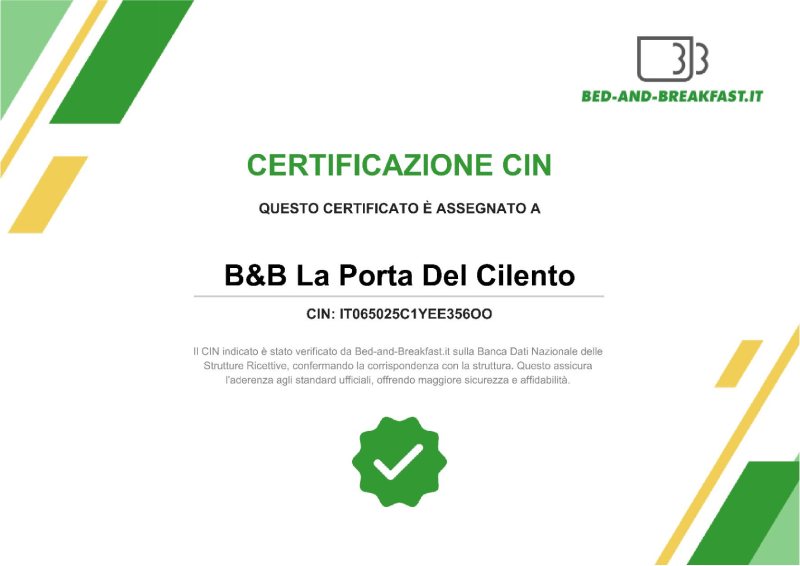 Certificazione CIN